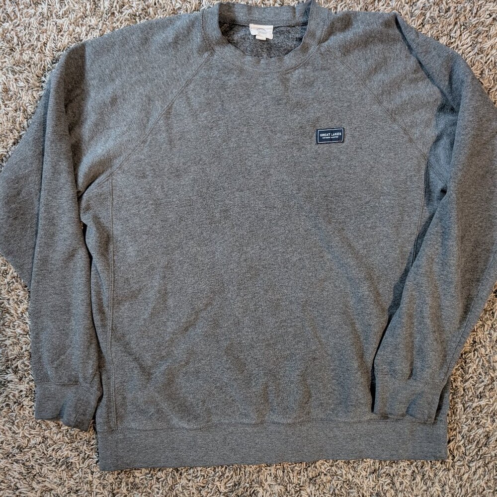 Great Lakes Northern Outfitter Clothing Gray - Crew Sweatshirt - Medium
